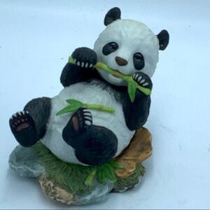 Precious Panda Lazy Lunch Figurine